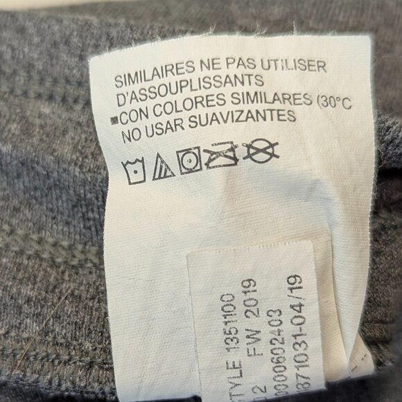 Under Armour Size XS Charcoal Gray Cropped Knit Pants - Picture 9 of 15